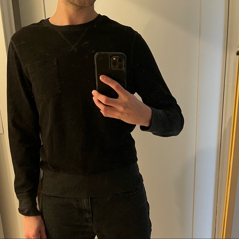 J.Crew Crewneck Men’s Charcoal Sweatshirt